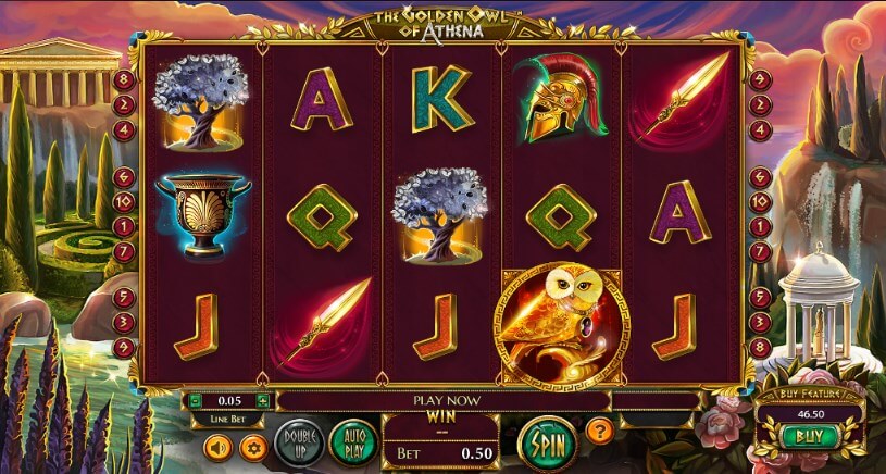 The Golden Owl of Athena играть на сайте казино